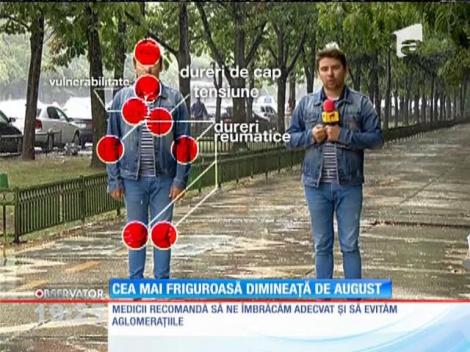 În Capitală, a fost cea mai rece dimineață din ultimii 55 de ani