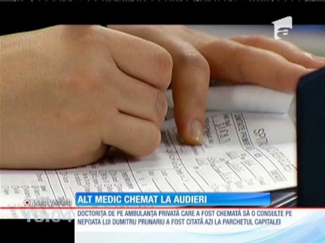 Doctoriţa de pe ambulanţa care a consultat-o pe nepoata lui Dumitru Prunariu, chemată la Parchetul Capitalei