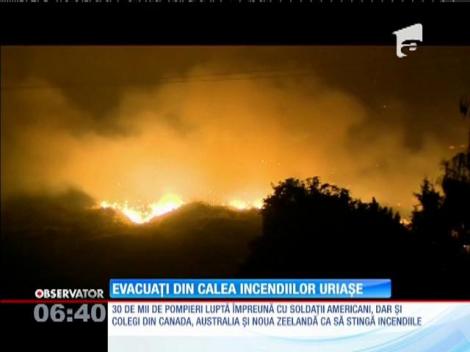 Incendiile uriaşe de vegetaţie în nord-vestul Statelor Unite