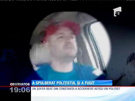 Update / Polițist lovit cu mașina pe plajă, de un șofer băut. Agentul a ajuns la spital