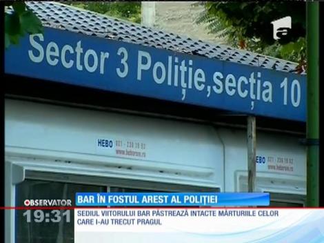Fostul arest al unei secţii de poliţie din Bucureşti se va transforma în bar