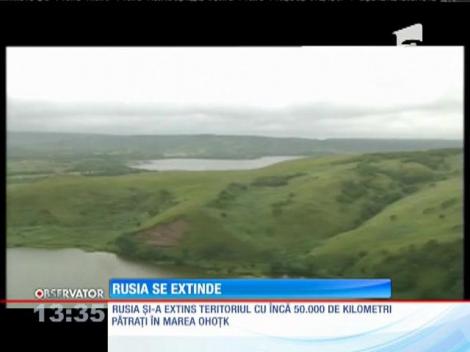 Rusia şi-a extins teritoriul cu încă 50 de mii de kilometri pătraţi în Marea Ohoţk