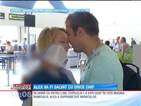 Alex este pregătit pentru operaţia care-i va reda chipul