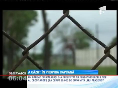 Un presupus procuror a cerut mită unui afacerist