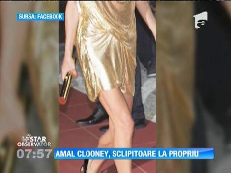 Soţia lui George Clooney, sexy şi rafinată