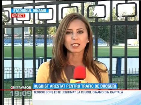 Un rugbist din lotul naţional a fost arestat pentru trafic de droguri