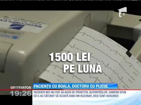 Plicurile din spitale nu au dispărut