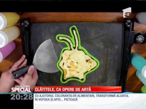 SPECIAL! Clătite, ca opere de artă