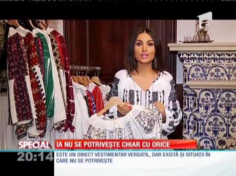 Special! Cu ce nu asortează ia tradițională