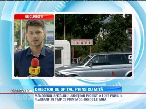 Managerul Spitalului de Urgenţă din Ploieşti a fost reţinut de DNA pentru luare de mită