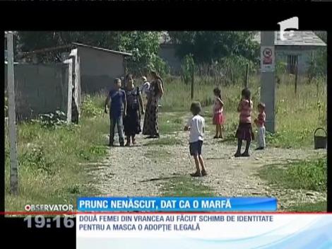 Prunc nenăscut, vândut ca o marfă de mama lui!