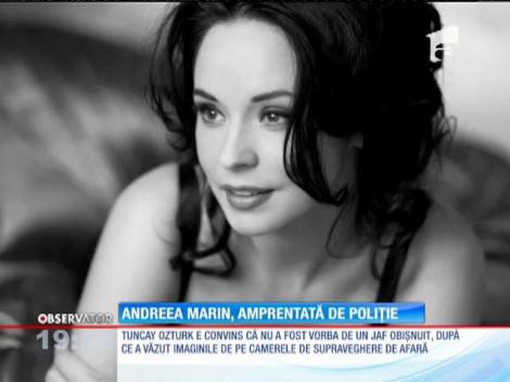 Andreea Marin și soțul ei, amprentați de polițiști