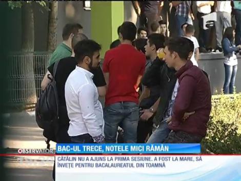 Bacalaureatul trece, notele mici rămân