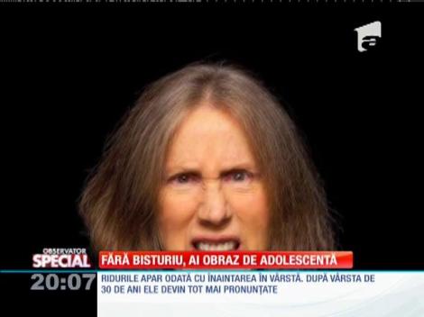 Special! Toate expresiile feței care ne fac umani se transformă în riduri