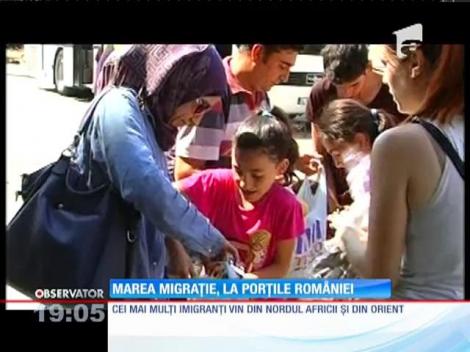 Marea migraţie a ajuns la graniţele României. Cel puţin 2.000 de refugiaţi vor rămâne aici