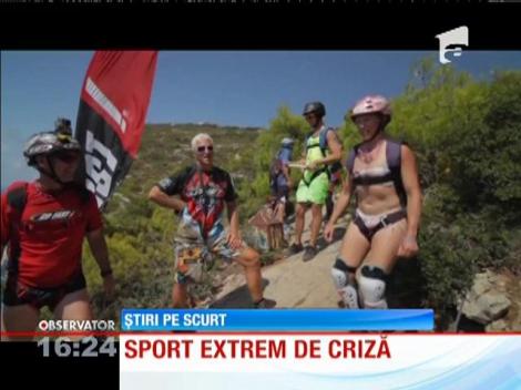 Fie criza bună, rea, amatorii de adrenalină fac sport în Grecia