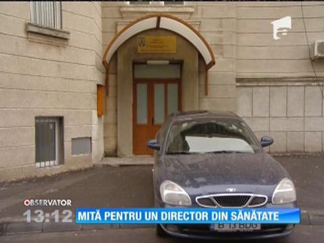 Director din ministerul sănătăţii, prins în flagrant în timp ce primea mită