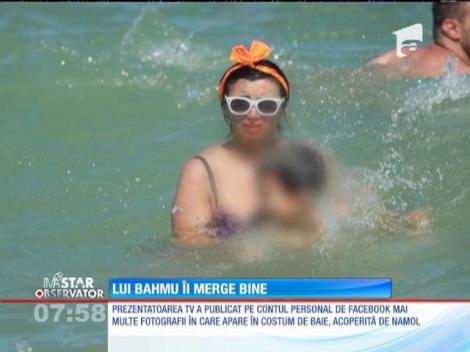 Adriana Bahmuţeanu, mândră de corpul ei