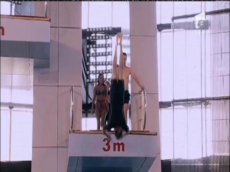 Șerban Copoț, salt spectaculos de la 10 metri: A fost FORȚĂĂĂ!