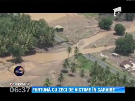 Insula Dominica din Marea Caraibelor, devastată de furtuna tropicală Erika