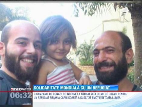O campanie de donaţii pe internet i-a readus zâmbetul unui sirian refugiat în Beirut