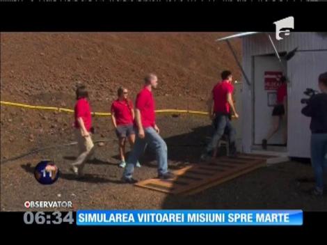 Şase voluntari s-au instalat într-o construcţie în formă de dom din Hawaii, unde vor trăi timp de un an, izolaţi de restul lumii