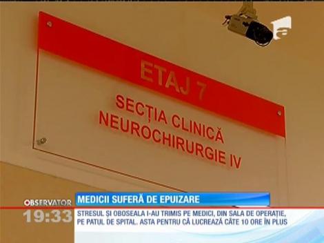 Deseori, medicii devin pacienţi. O treime dintre ei suferă de oboseală cronică