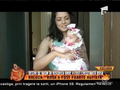 Decor de basm în biserica unde a fost creștinată fiica lui Pepe