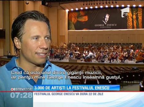 3.000 de artiști la festivalul George Enescu