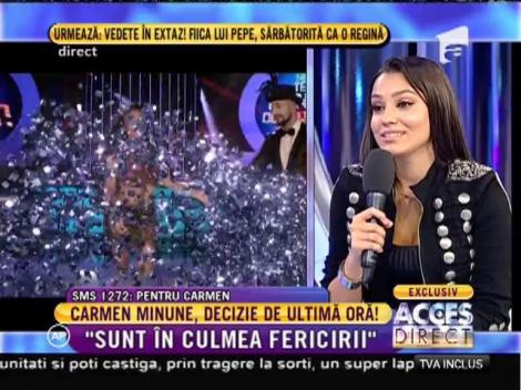 Carmem Minune a aflat pașii pe care trebuie să-i facă pentru a ajunge un adevărat star