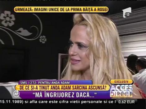 Motivul pentru care Anda Adam a ascuns sarcina