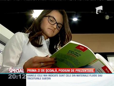 Special! Prima zi de școală, podium de prezentare