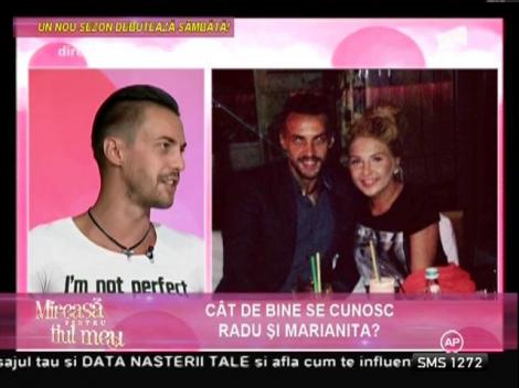 Marianita și Radu, aventură de-o noapte!