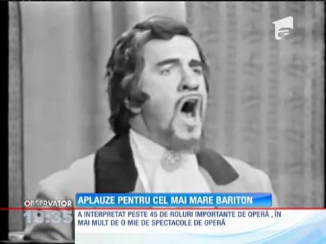 Sicriul cu trupul baritonului Dan Iordăchescu a fost depus la Ateneul Român