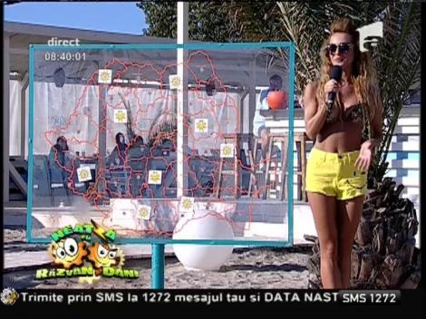 Timpul este frumos la început de septembrie! Vremea cu Flavia Mihăşan