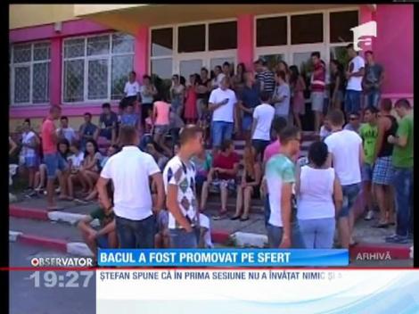 Bacalaureatul a fost promovat pe sfert