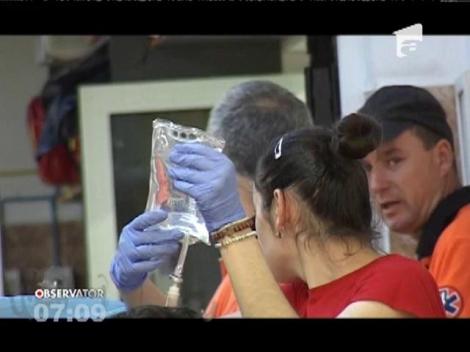 Un copil căzut într-o ţeavă a fost salvat de pompierii bistriţeni