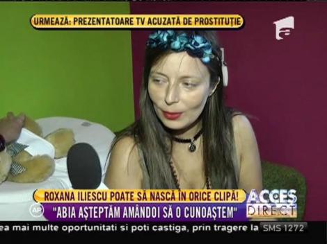 Roxana Iliescu se pregăteşte să devină mamă pentru a 3-a oare!