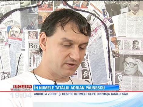 Fiul lui Adrian Păunescu rupe tăcerea și vorbește despre lupta pentru avere
