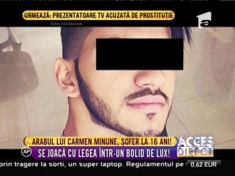 Fata lui Adrian Minune are un iubit arab! Acesta a făcut-o lată, după ce s-a filmat în timp ce conducea un bolid de lux!