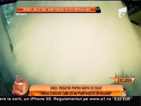 Sânziana Buruiana, ultimele pregătiri înainte de nuntă