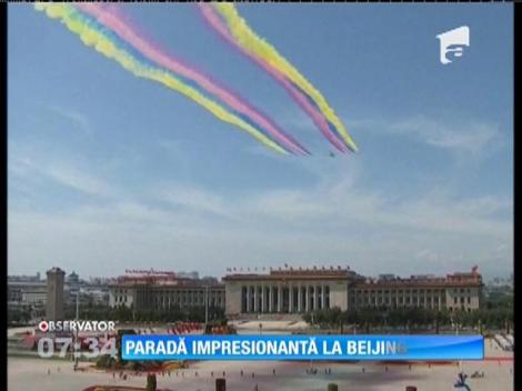 China sărbătoreşte astăzi şapte decenii de la sfârşitul celui de-al Doilea Război Mondial