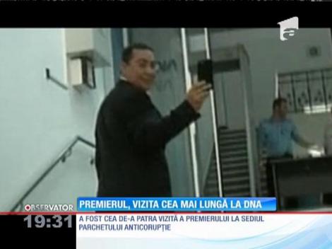 Update / Premierul Victor Ponta, audiat de procurorii DNA