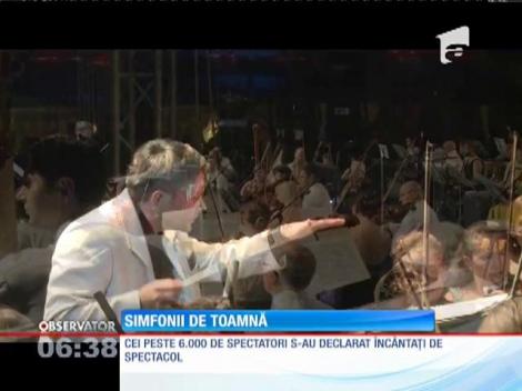 Peste 6.000 de suceveni la Concertul „Simfonii de toamnă”