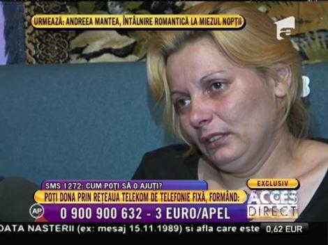 Durere fără sfârşit pentru mama îngrijită de fiul ei de 16 ani. Medicii i-au tăiait piciorul!