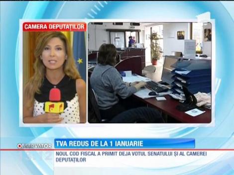 TVA redus de la 1 ianuarie