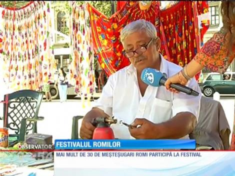 Meseriile străvechi ale rromilor, prezentate în centrul Capitalei