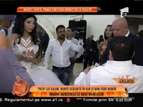 Fata de suflet a lui Florin Salam s-a măritat cu alesul inimii ei!