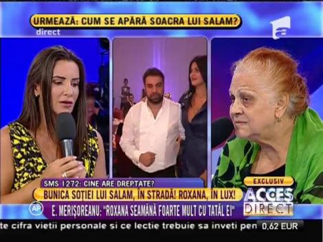 Bunica: "Roxana putea să mă ajute pe furiș"