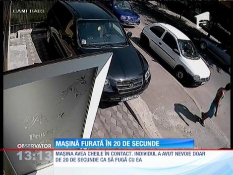 Maşină furată în 20 de secunde! S-a întâmplat la Craiova